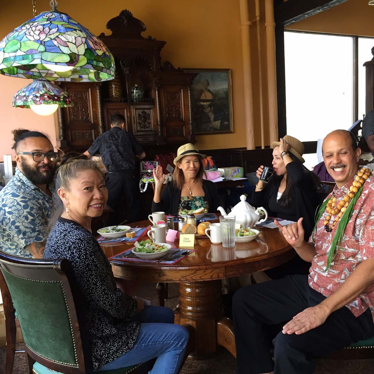 People attending 2017 Jingel bell Tea Party by Nalaniikaleomana Foundation