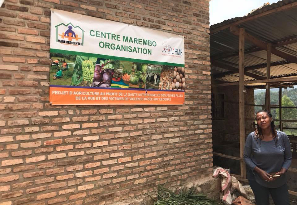 image of Nicolette's farm in Rwandan village.